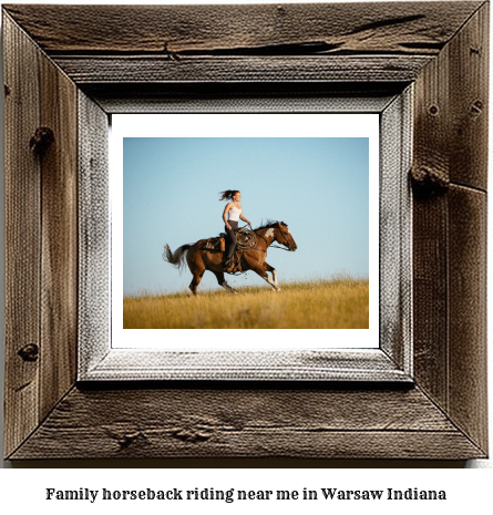 family horseback riding near me in Warsaw, Indiana